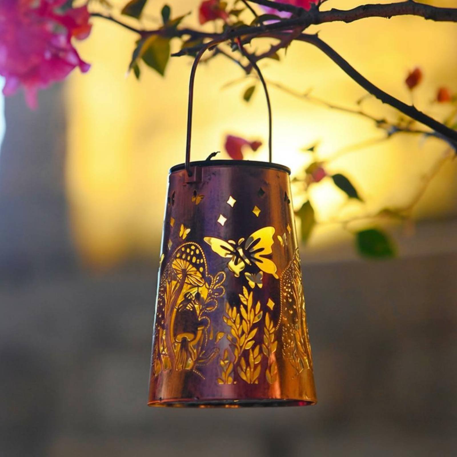 Lighting Design Decor - Lampu Taman Motif Bunga, Lampu Taman