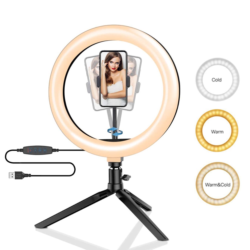 Lighting Gallery - Lampu Ring Led 26cm untuk Tripod,