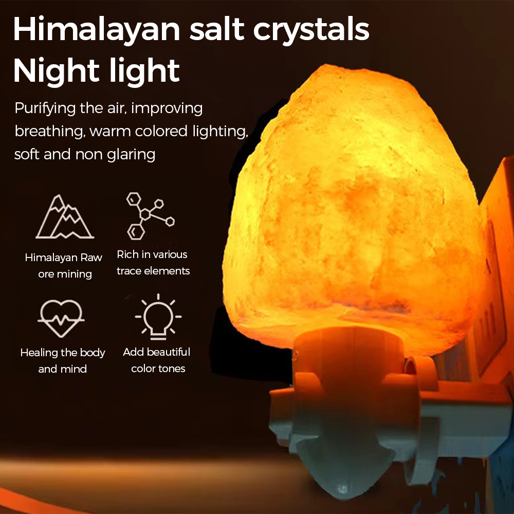 Decor Lighting Uk - C5 Lampu Malam LED Lampu Garam