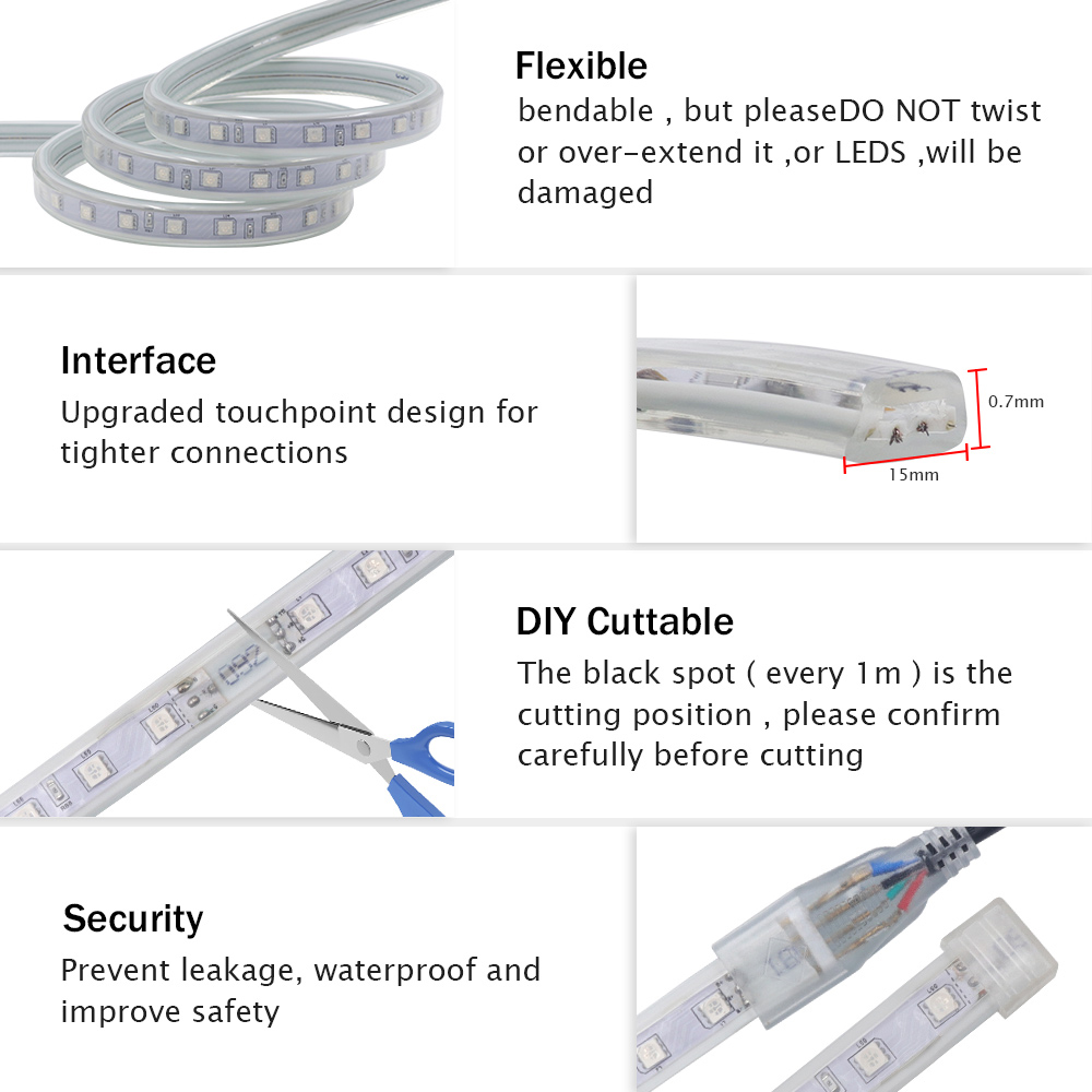 Lampu Strip Led RGB Bluetooth  - Decor Lighting Uk ulasan dan harga