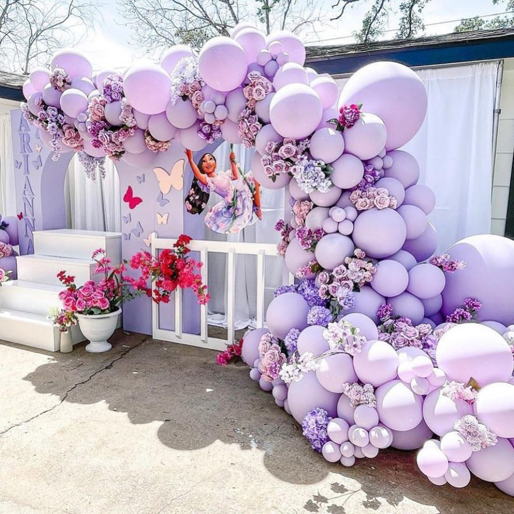 Balon Lateks Ungu Muda 5-100 B - Decor Lighting Pack ulasan dan harga