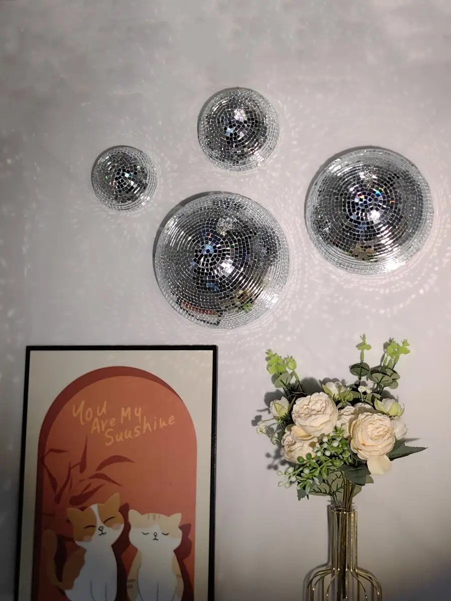 Bola Disko Dinding Baru Desain - Disco Ball Mirror ulasan dan harga