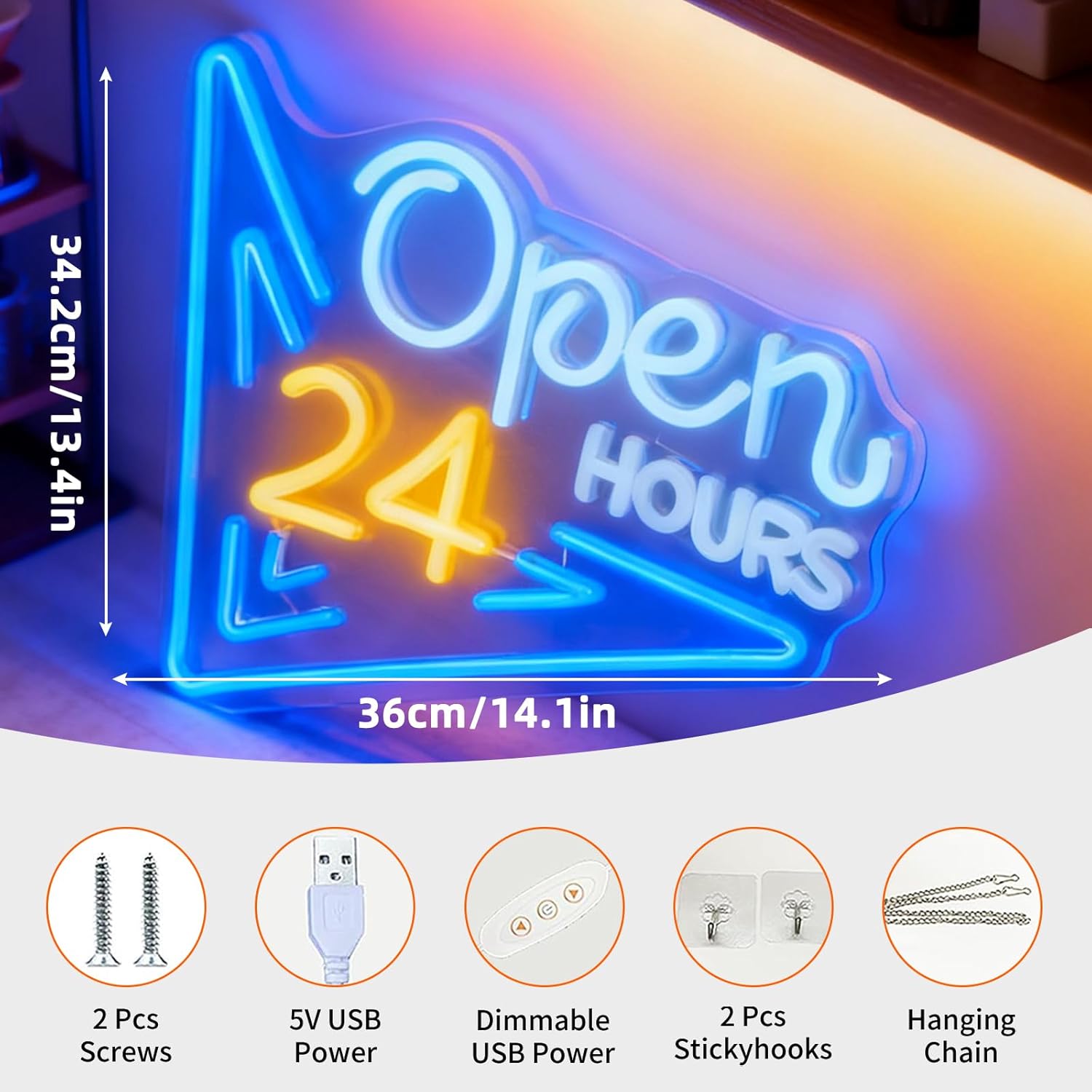    Lampu LED Buatan Tangan Be - Decor Lighting Opening Hours ulasan dan harga