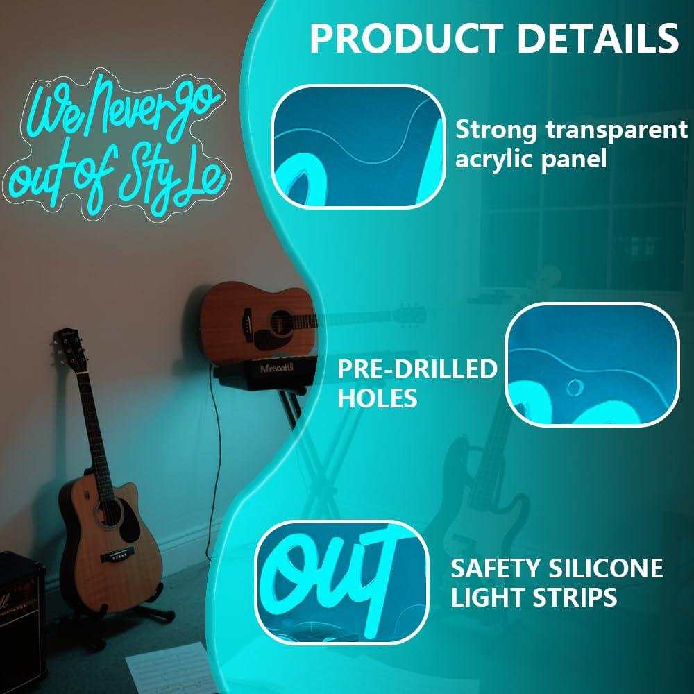 Lampu Neon LED USB yang Dapat  - Lighting Decor For Bedroom ulasan dan harga