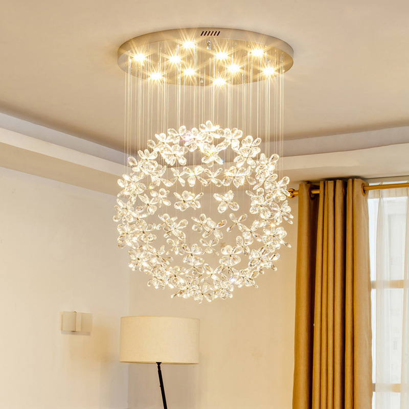 Lampu Gantung Kristal Mewah Mo - Lighting Home Decor Items ulasan dan harga