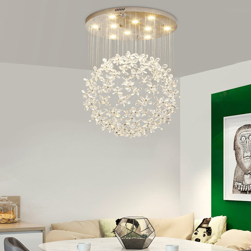 Lampu Gantung Kristal Mewah Mo - Lighting Home Decor Items ulasan dan harga