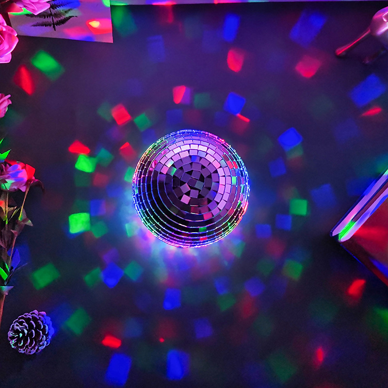Bola Disko Cermin 5 Inci denga - Disco Ball Mirror ulasan dan harga