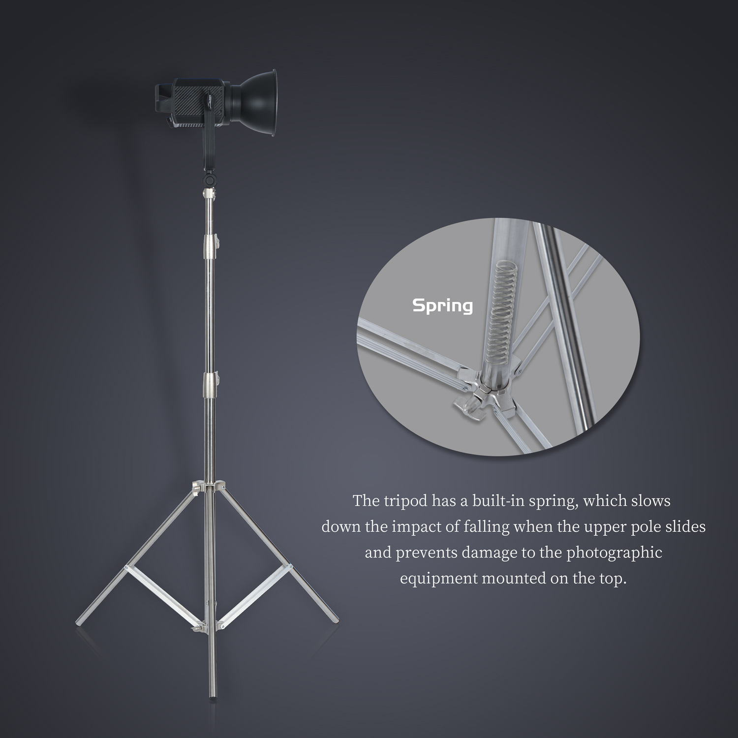 SH 2.8M dudukan lampu baja tah - Lighting Gallery ulasan dan harga