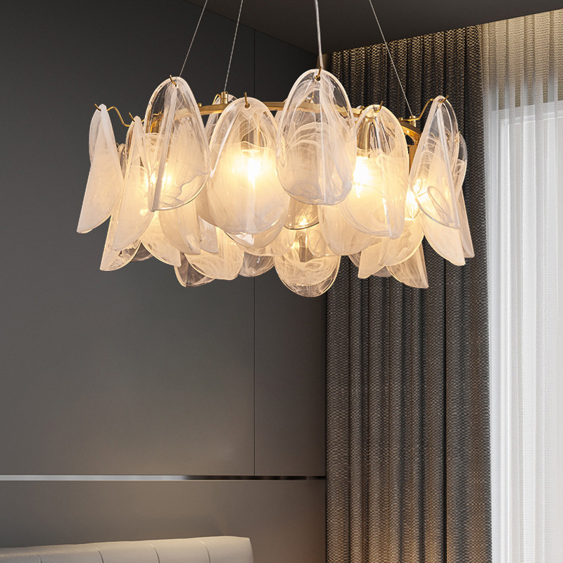 Lampu Chandelier Kaca Mewah un - Lighting Home Decor Items ulasan dan harga