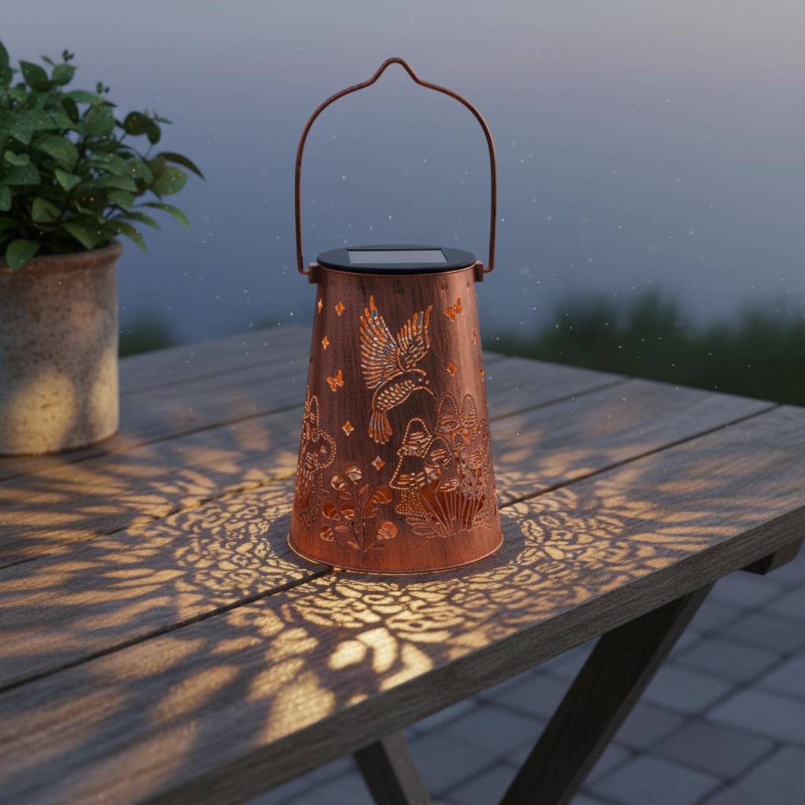 Lampu Taman Motif Bunga, Lampu - Lighting Design Decor ulasan dan harga