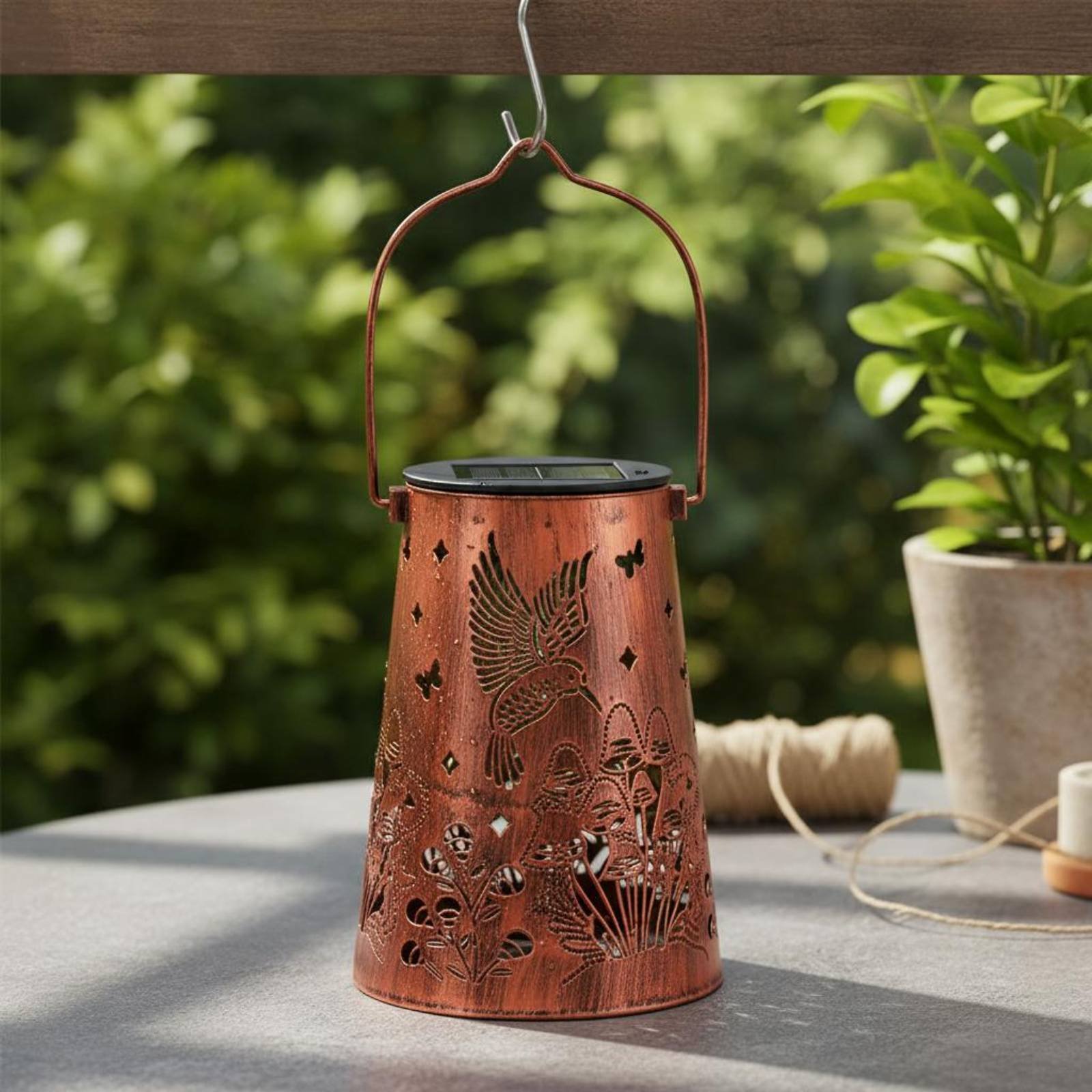 Lampu Taman Motif Bunga, Lampu - Lighting Design Decor ulasan dan harga