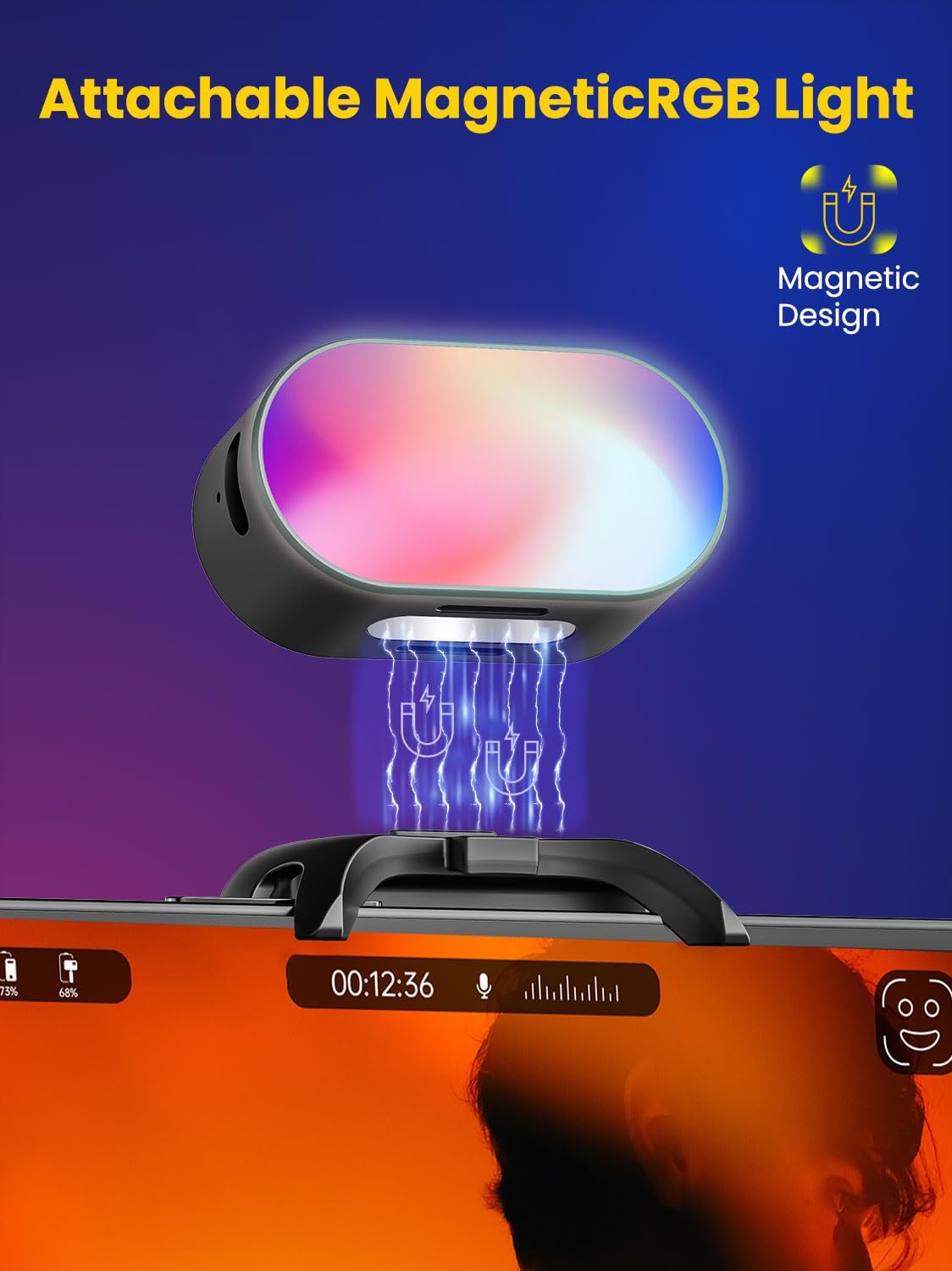 AOCHUAN Lampu Isi Magnetik RGB - Lighting Gallery ulasan dan harga
