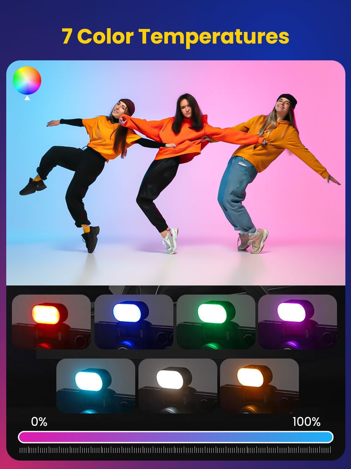 AOCHUAN Lampu Isi Magnetik RGB - Lighting Gallery ulasan dan harga