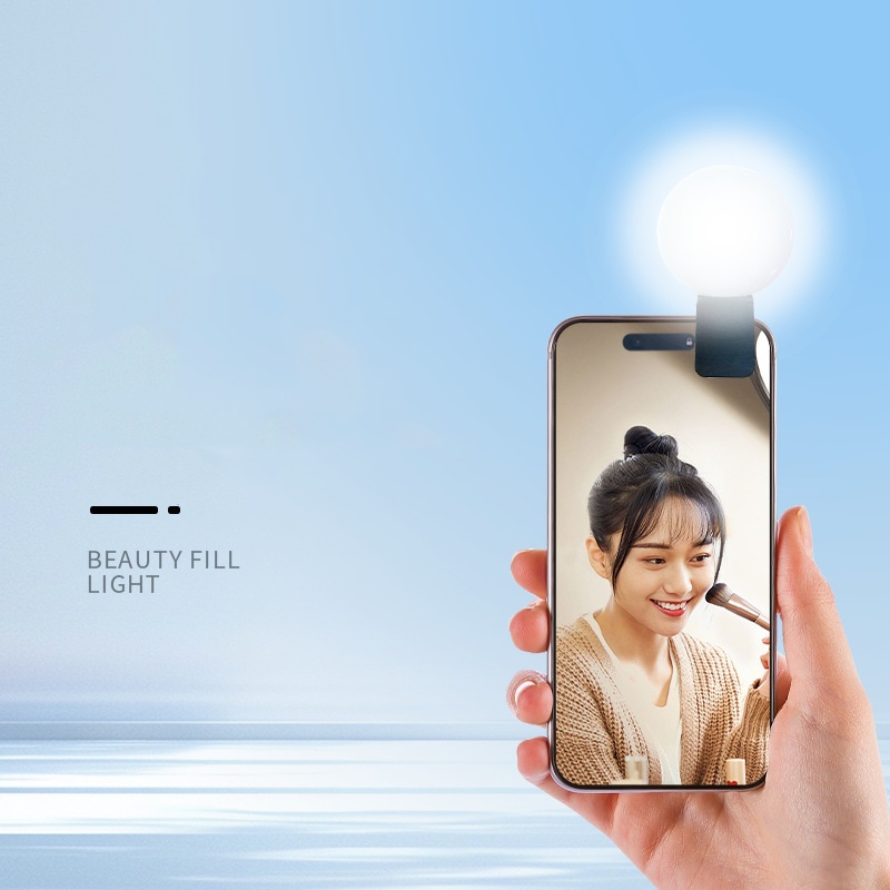Lampu Selfie Mini Q Bulat, Lam - Lighting Gallery ulasan dan harga
