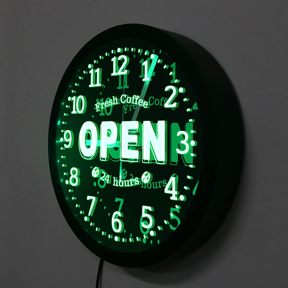 Kopi Segar Terbuka 24 Jam LED  - Decor Lighting Opening Hours ulasan dan harga