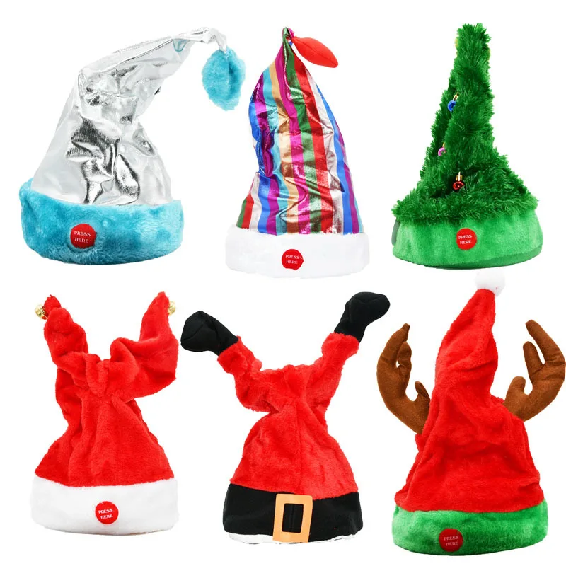 Topi Natal Elektrik Kreatif de - Up Lighting Decor ulasan dan harga