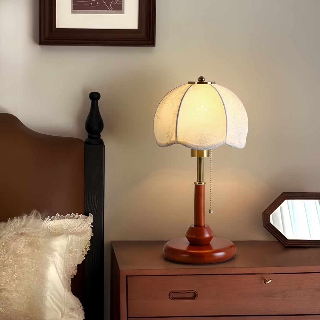 Lampu Meja Vintage Berbentuk K - Home Lighting And Decor ulasan dan harga