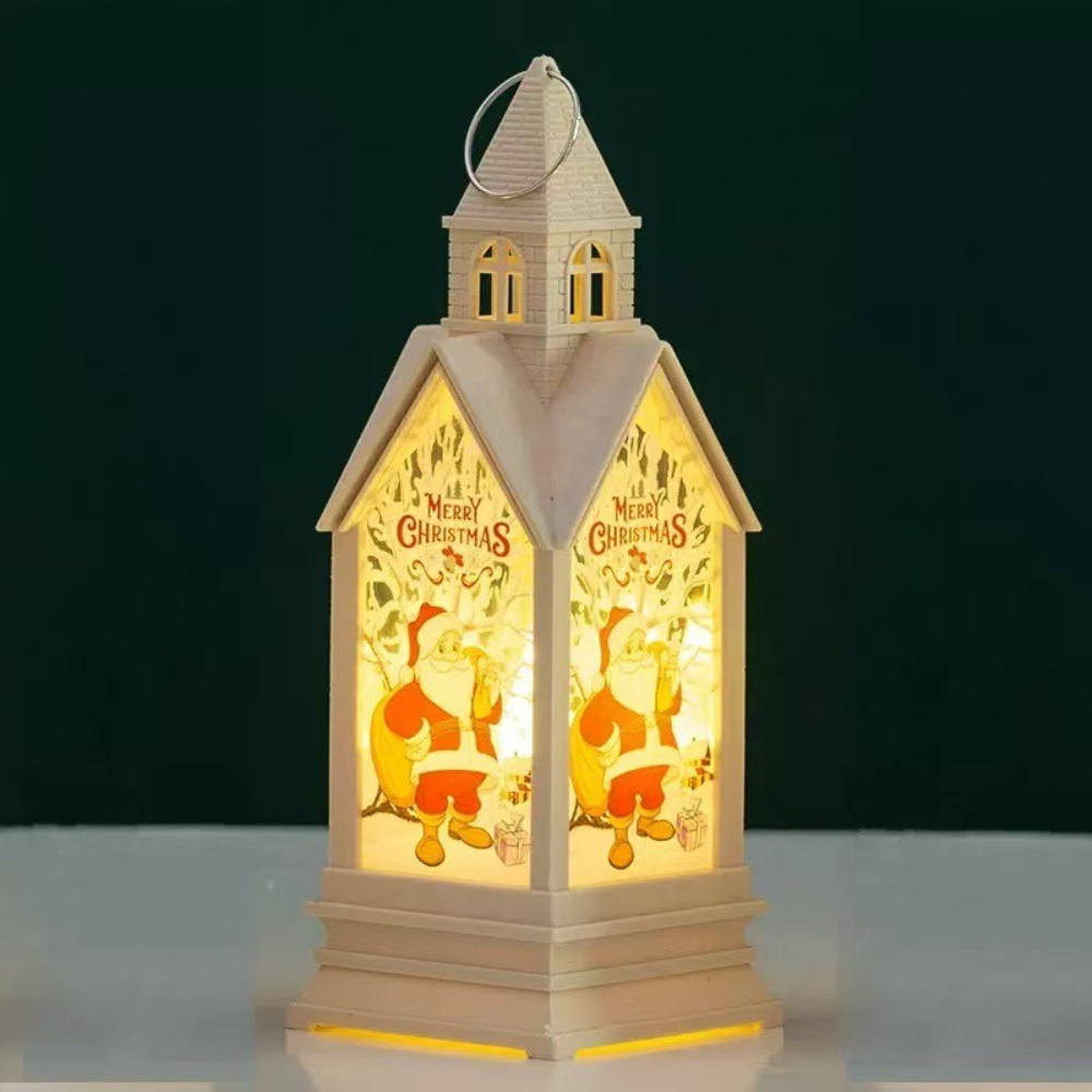 Lampu Malam Bentuk Kastil Figu - Elements Lighting Decor ulasan dan harga