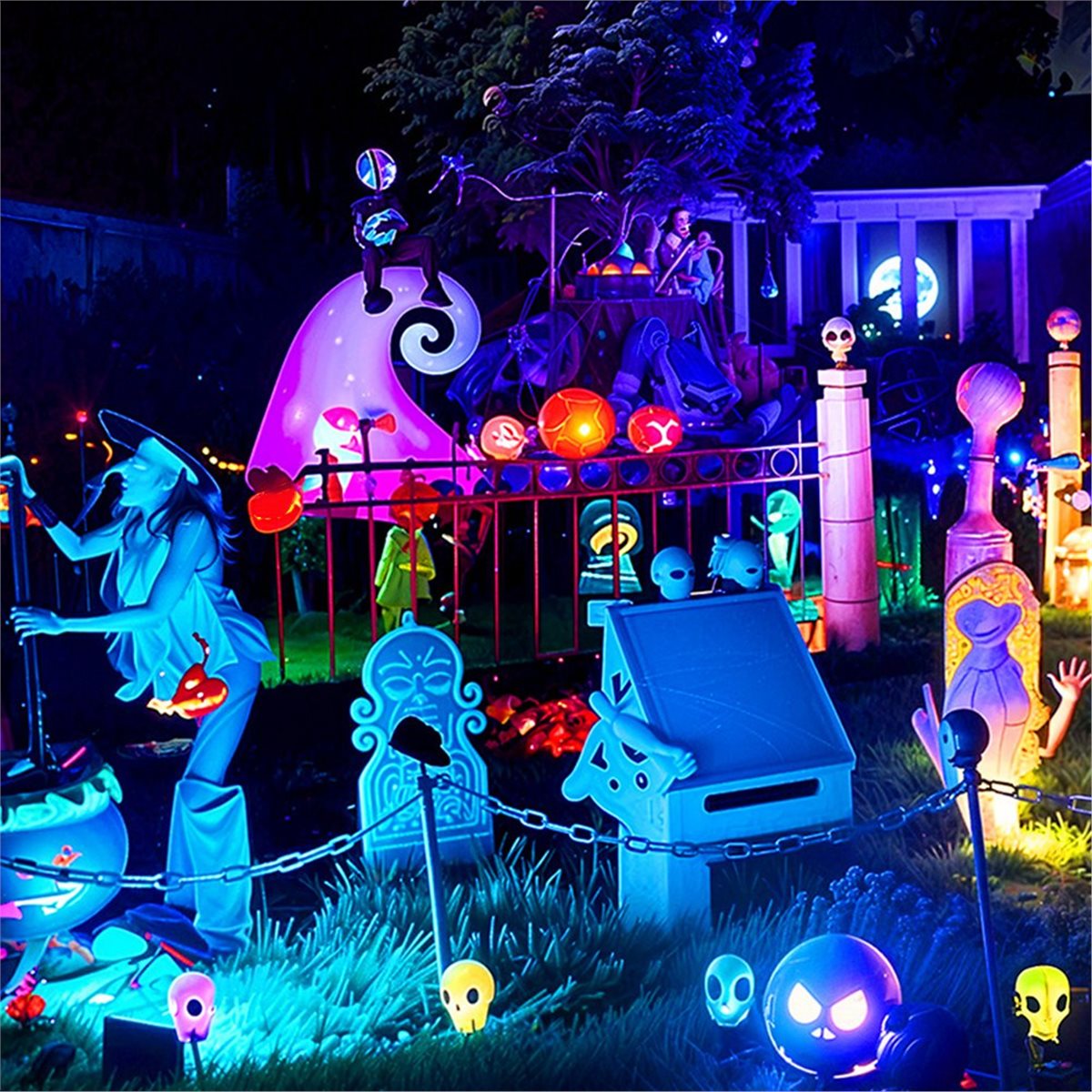 Nices 100W RGBCW Lampu Sorot L - Decor Lighting Uk ulasan dan harga
