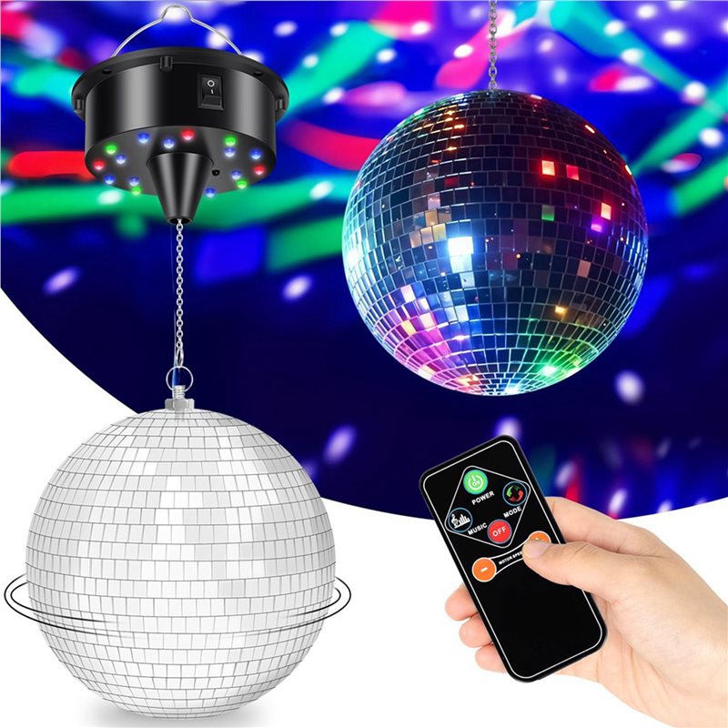 AT41 2 Set Bola Disko Gantung  - Disco Ball Mirror ulasan dan harga
