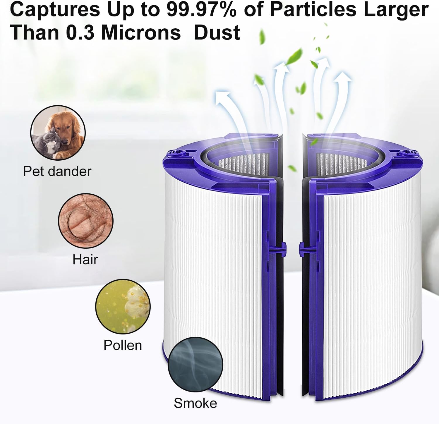 Pembersih udara HEPA dan Filte - Dyson Fan Tp07 ulasan dan harga