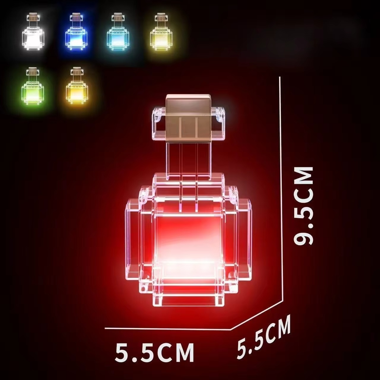 Lampu Malam Botol Ramuan Isi U - Lighting Home Decor Items ulasan dan harga