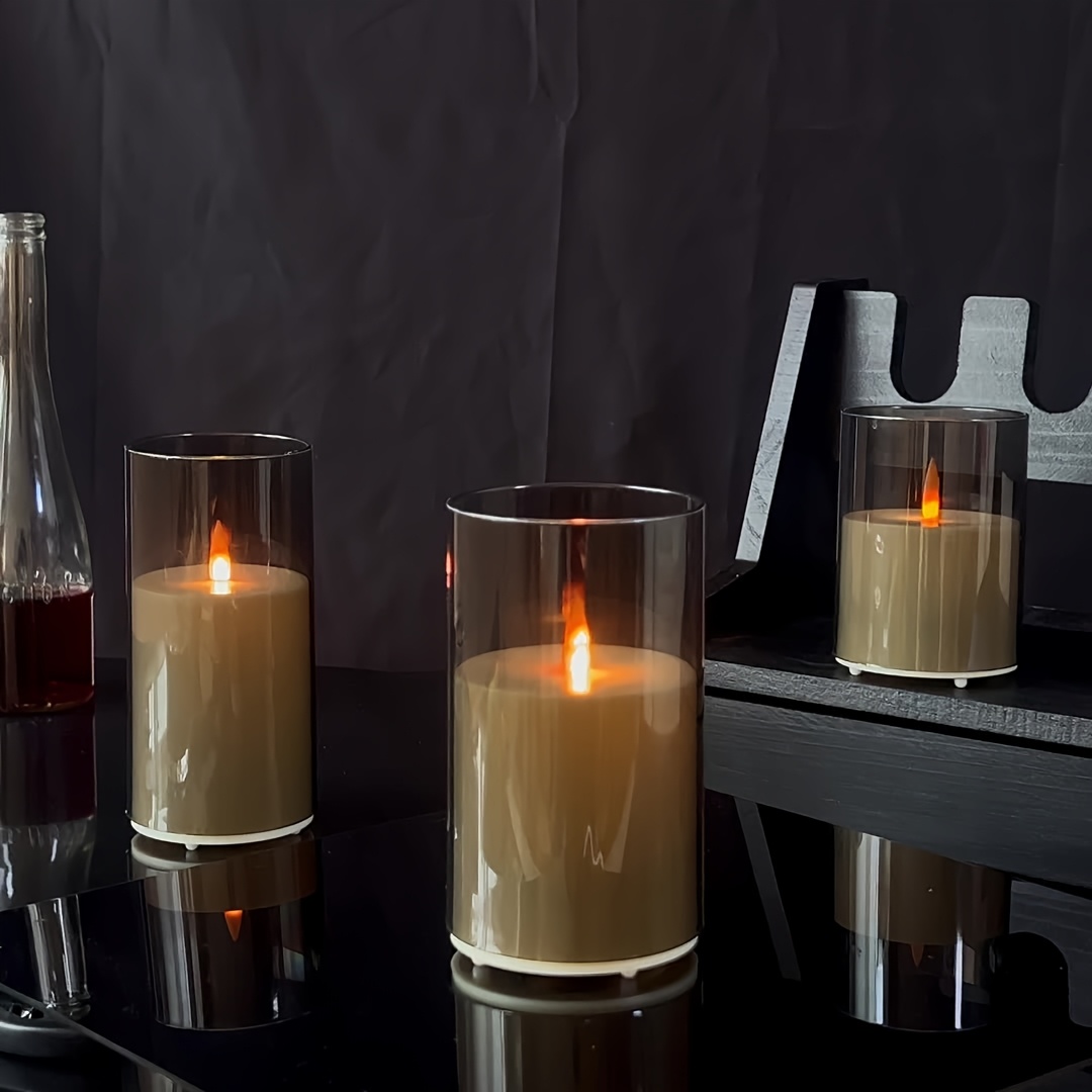 3 Paket Lilin Pilar Palsu Isi  - Decor Lighting Pack ulasan dan harga