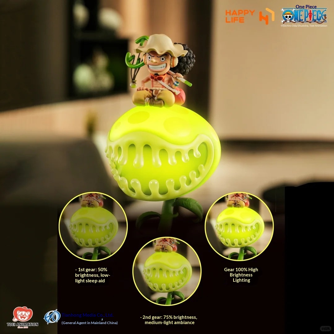 [Ready Stock] Happy Life Usopp - Lighting Home Decor Items ulasan dan harga