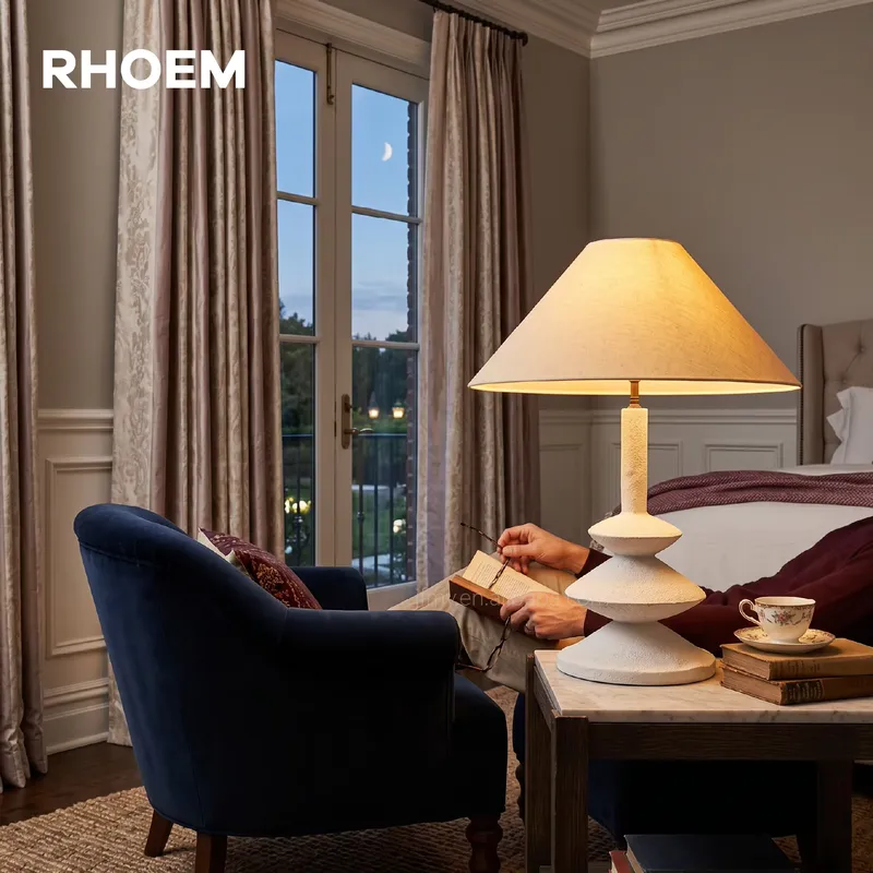 RHOEM Lampu Meja Pesaro untuk  - Home Lighting And Decor ulasan dan harga