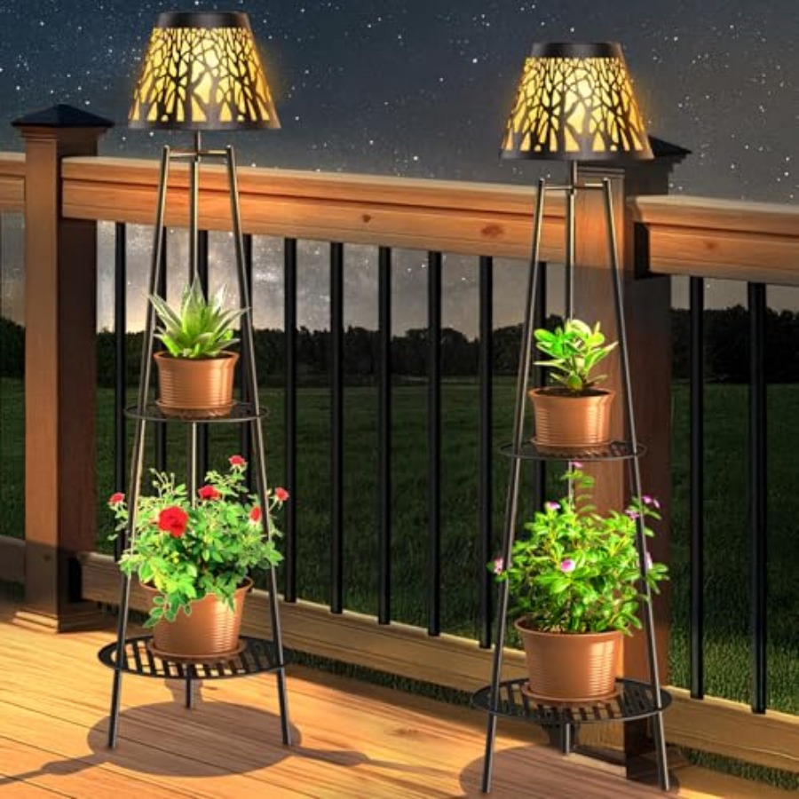 2 Paket Lampu Lantai Tenaga Su - Decor Lighting Pack ulasan dan harga