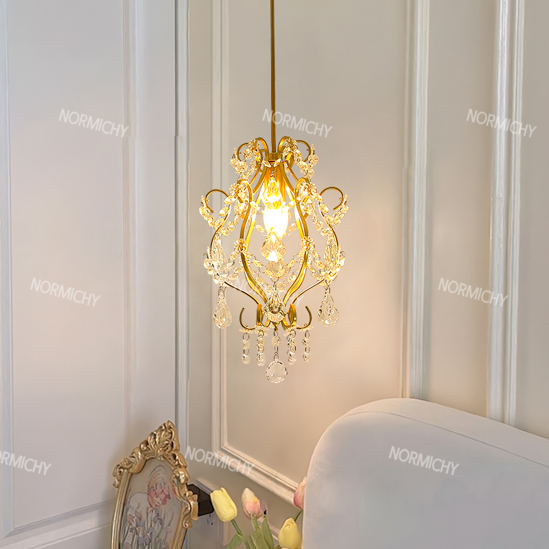 Lampu Gantung Kecil Kristal Am - Lighting Home Decor Items ulasan dan harga