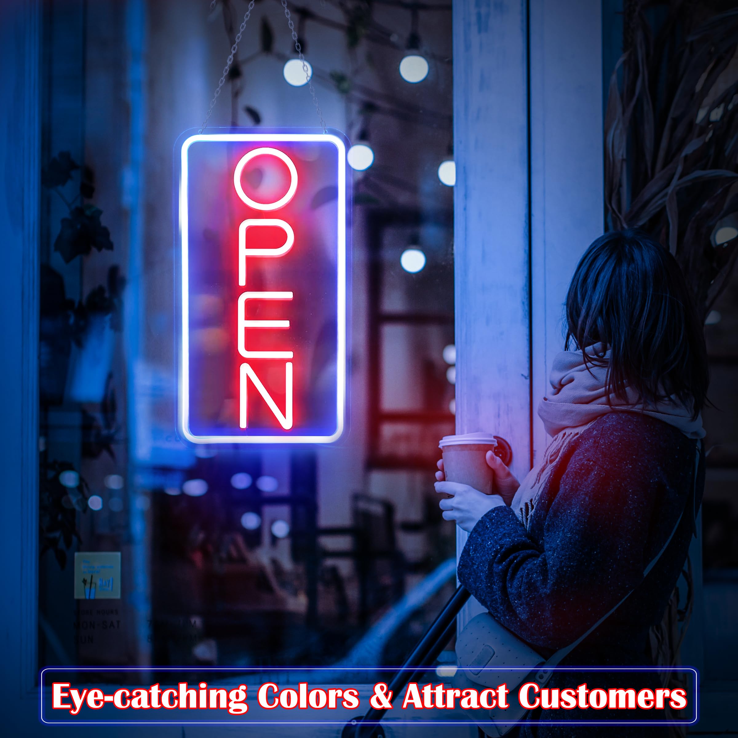Lampu Neon LED Tanda Buka, Tan - Decor Lighting Opening Hours ulasan dan harga