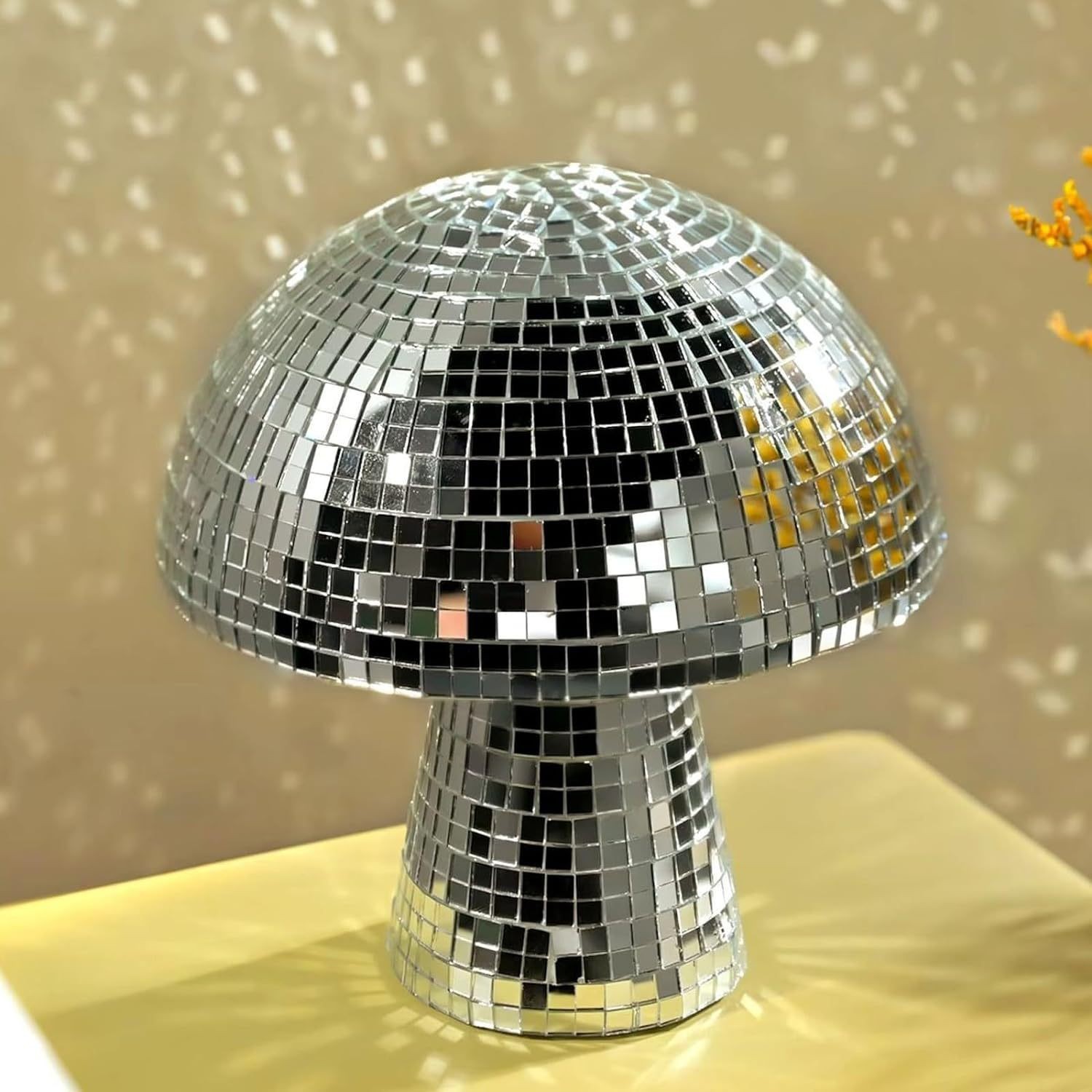 Bola Disko Jamur Kaca Cermin U - Disco Ball Mirror ulasan dan harga