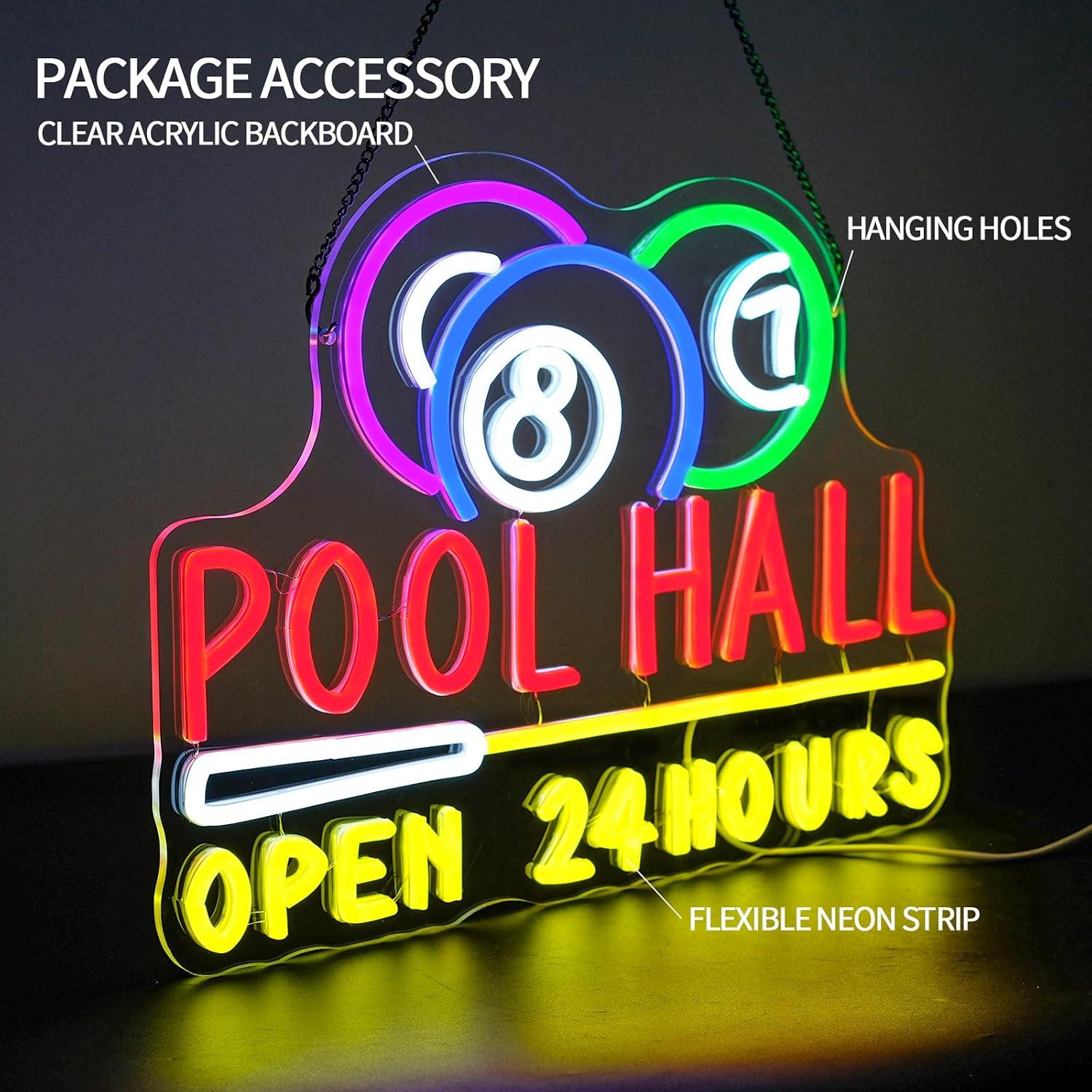 Lampu Neon LED USB yang Dapat  - Decor Lighting Opening Hours ulasan dan harga