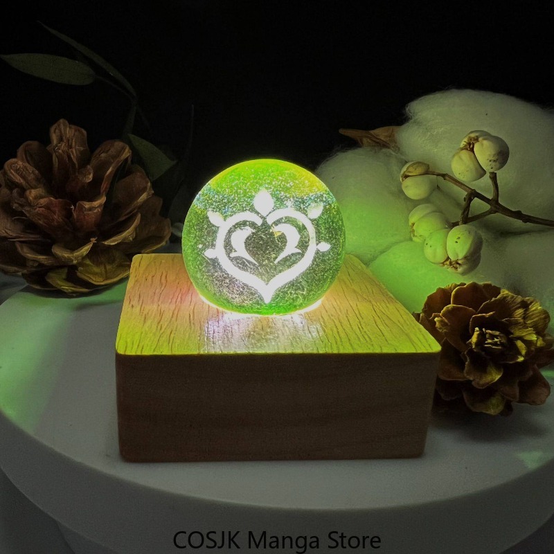 Lampu Malam Bola Kaca Elemen G - Elements Lighting Decor ulasan dan harga