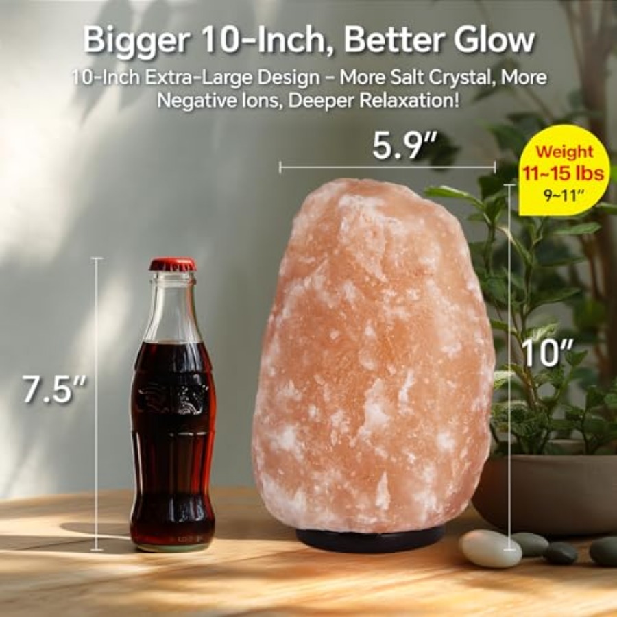 Lampu Garam Himalaya - 9-11 In - Himalayan Salt Lamp ulasan dan harga