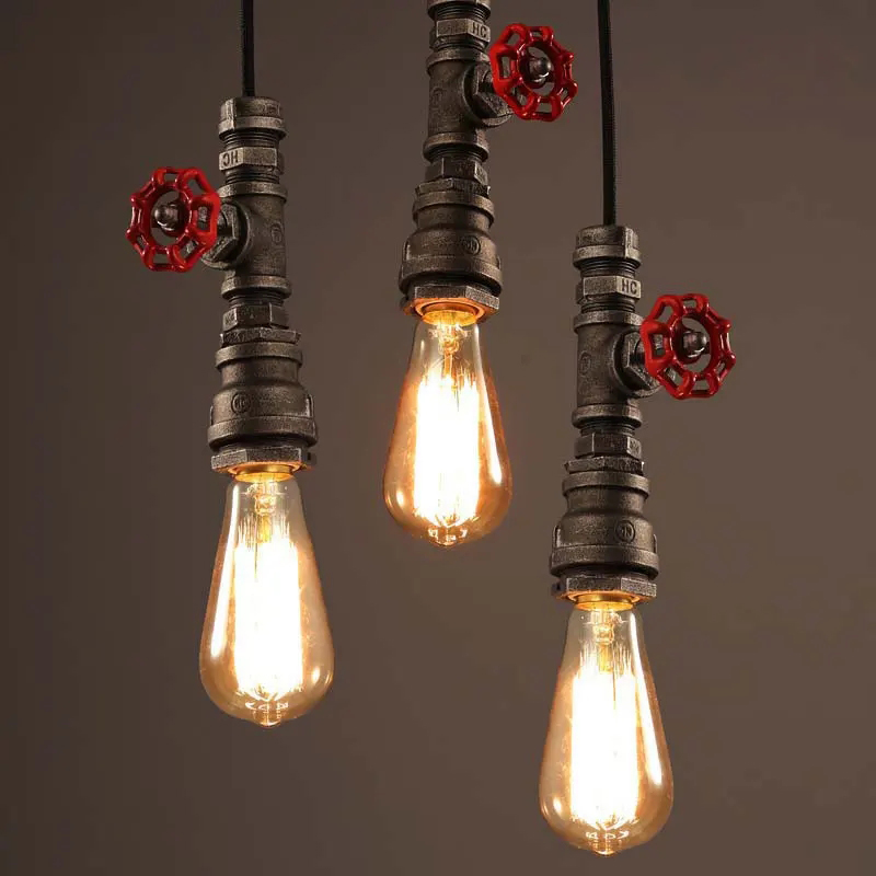 Lampu Gantung Pipa Air Gaya Re - Lighting Home Decor Items ulasan dan harga