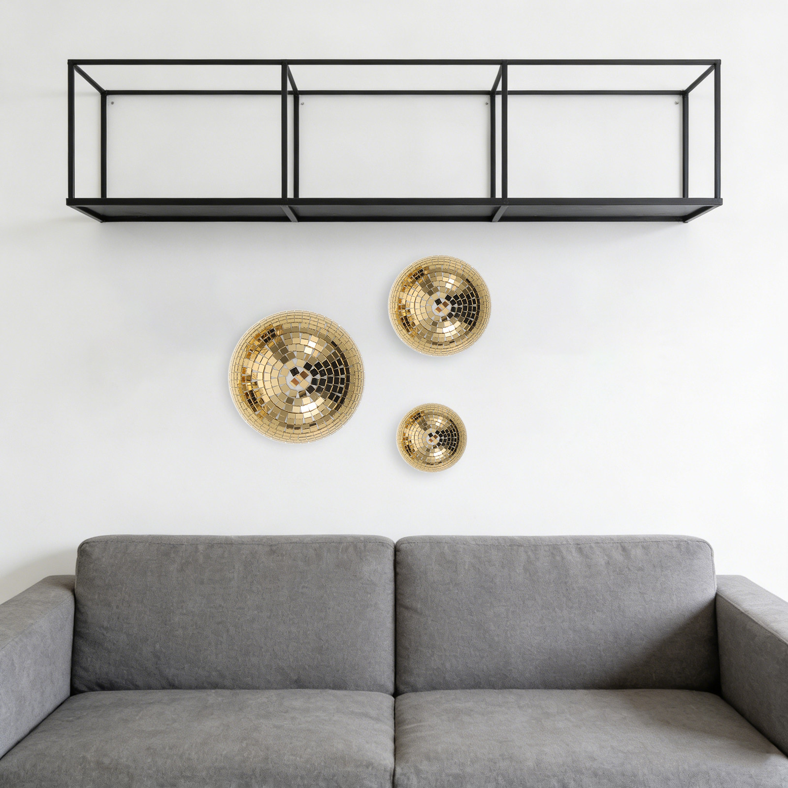 3 Buah Bola Disko Kaca Reflekt - Disco Ball Mirror ulasan dan harga