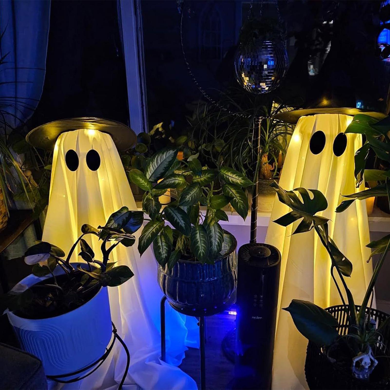 Dekorasi Menyala Hantu Ornamen - Up Lighting Decor ulasan dan harga