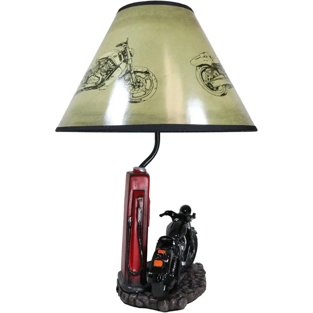 Lampu Meja Pompa Bensin Motor  - Home Lighting And Decor ulasan dan harga