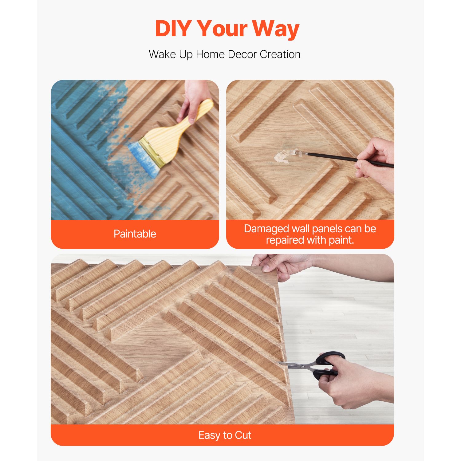 Panel Dinding 3D, 12 Paket 19, - Decor Lighting Pack ulasan dan harga