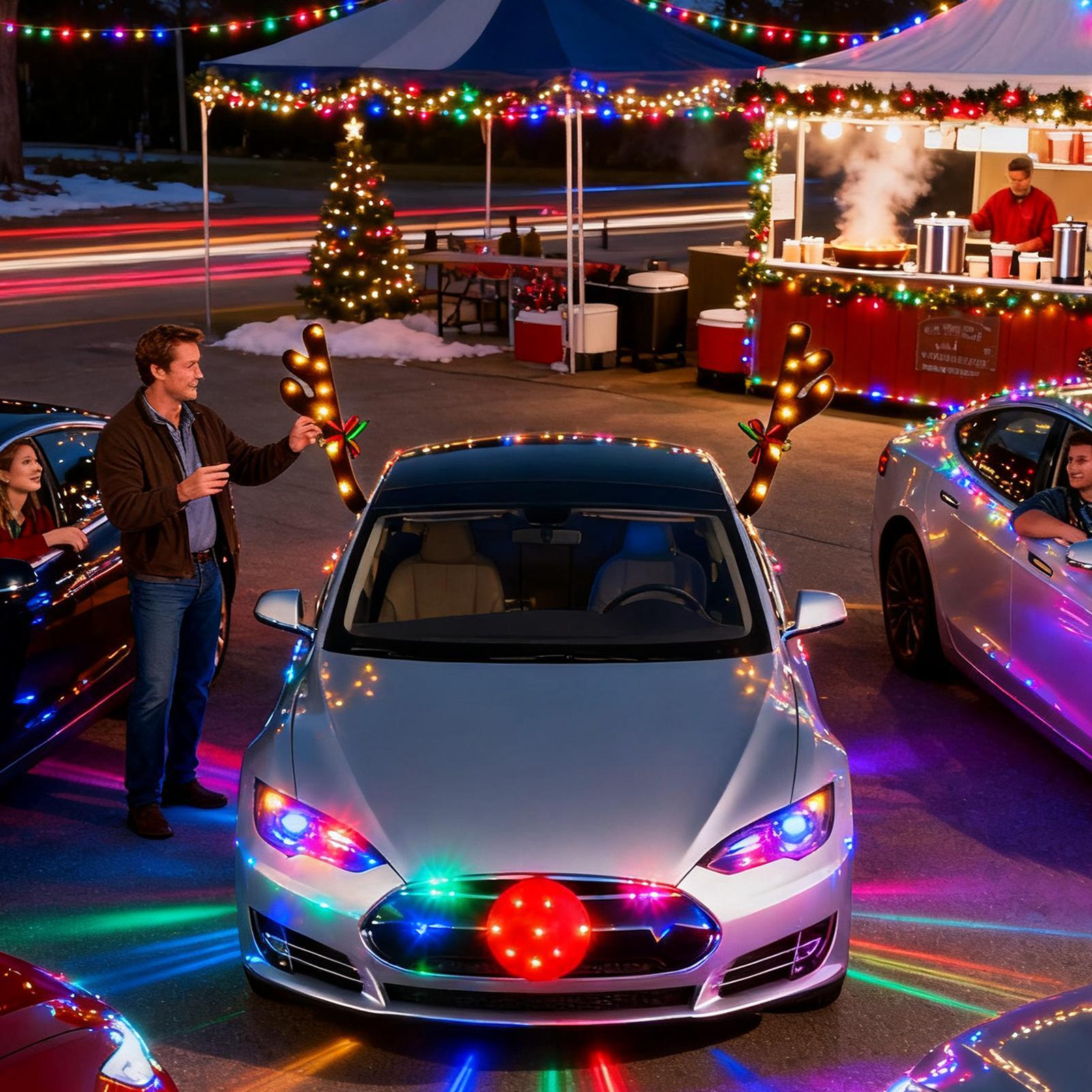 Tanduk Rusa Mobil dengan Lampu - Up Lighting Decor ulasan dan harga